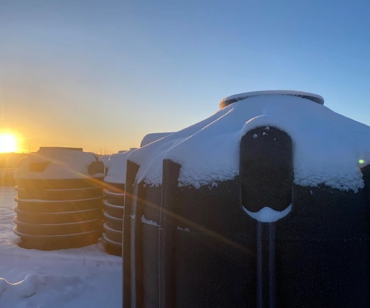 Regenwassertank im Winter: Frostschutz und Wartung
